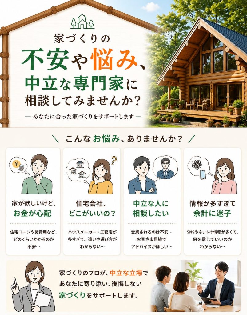 家づくり相談所に相談するメリット